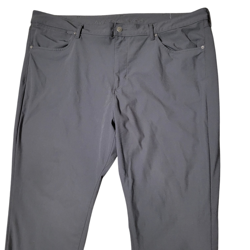 American Eagle Gray Performance Pants - image 2